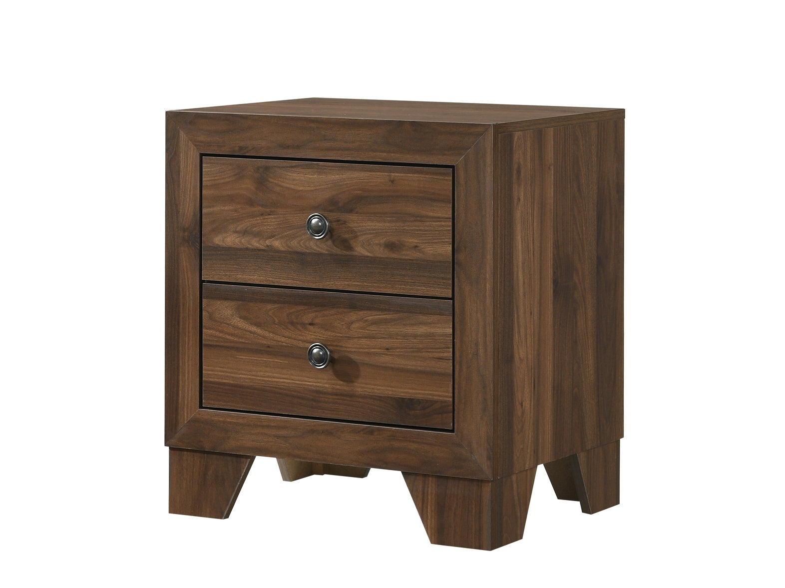 Millie Cherry Brown Upholstered Panel Bedroom Set - Ornate Home