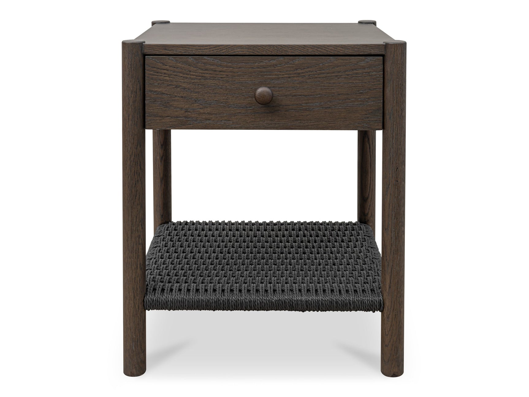 Millie Dark Brown Nightstand - Ornate Home