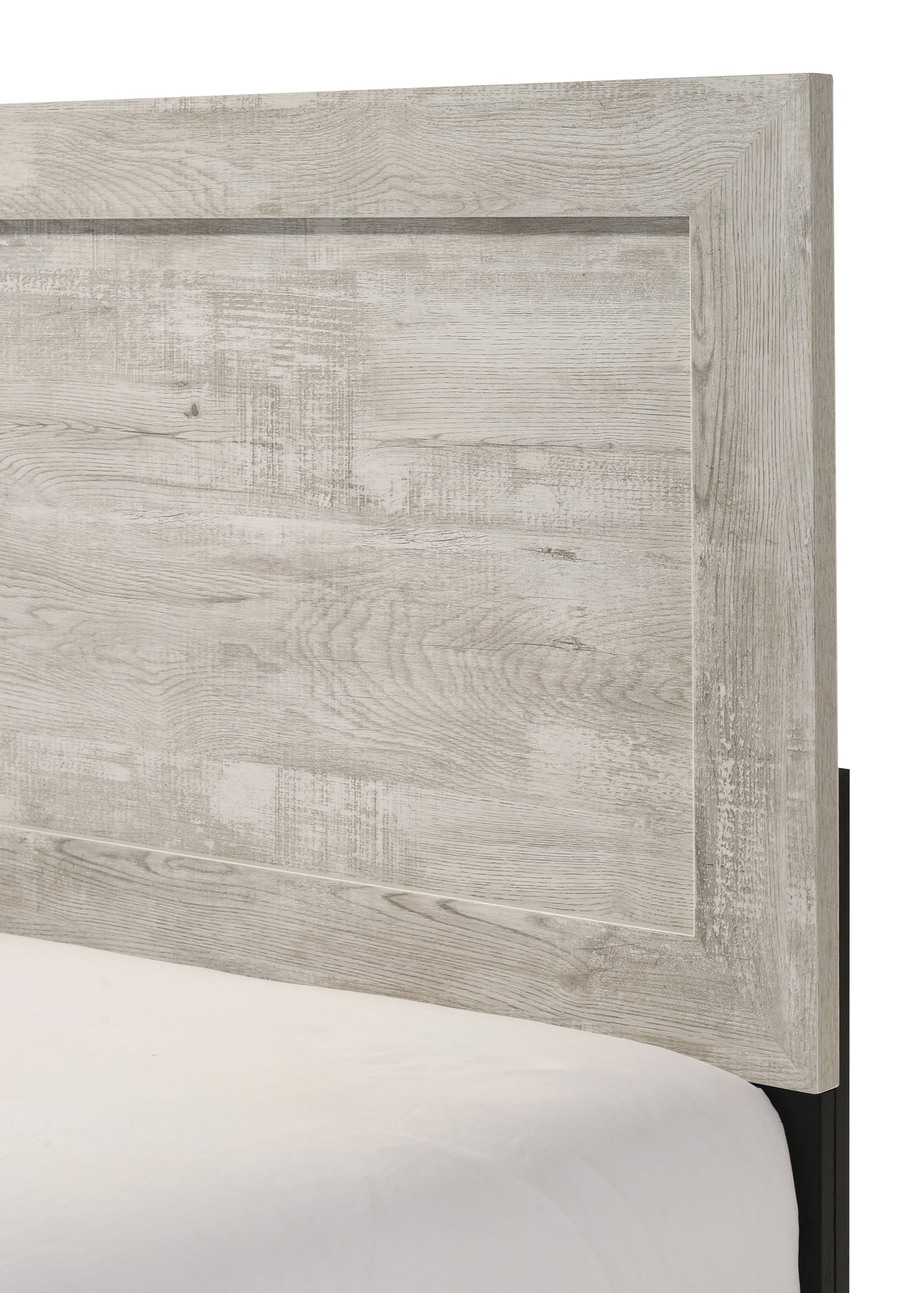 Millie White King Bed In One Box - Ornate Home