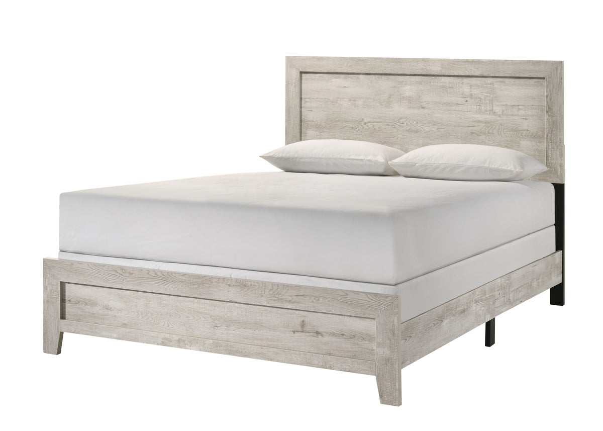 Millie White Panel Bedroom Set - Ornate Home