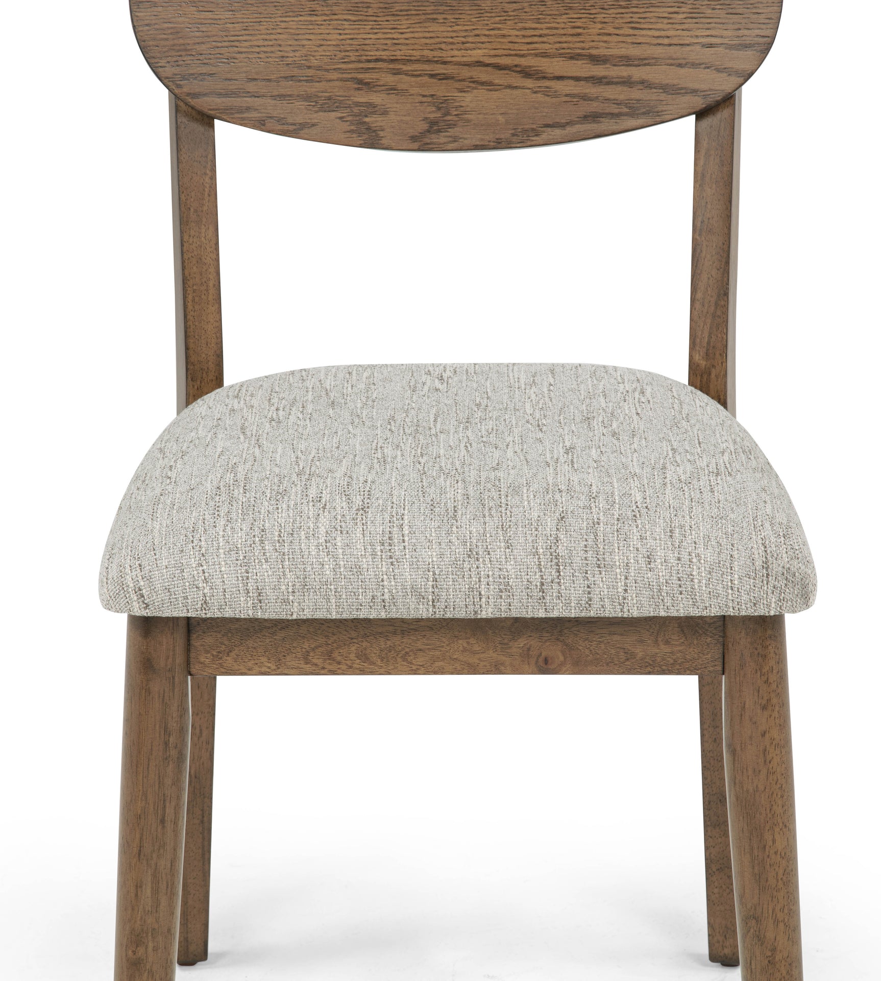 Mills Beige/Brown Dining Side Chair (Set of 2) - Ornate Home