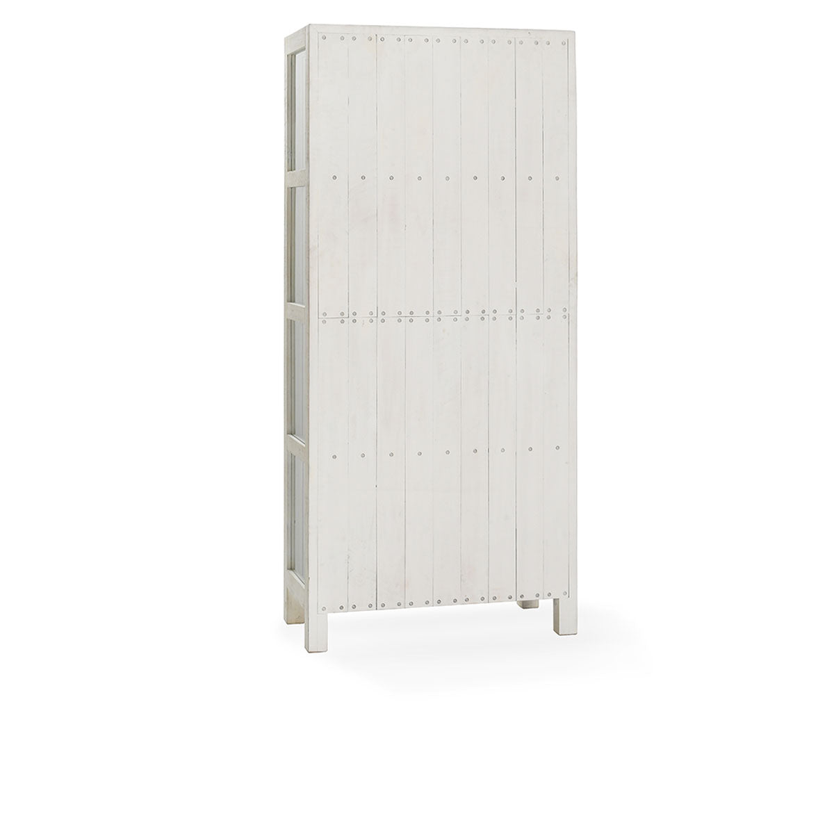 Milroy Antique White Tall Cabinet - Ornate Home