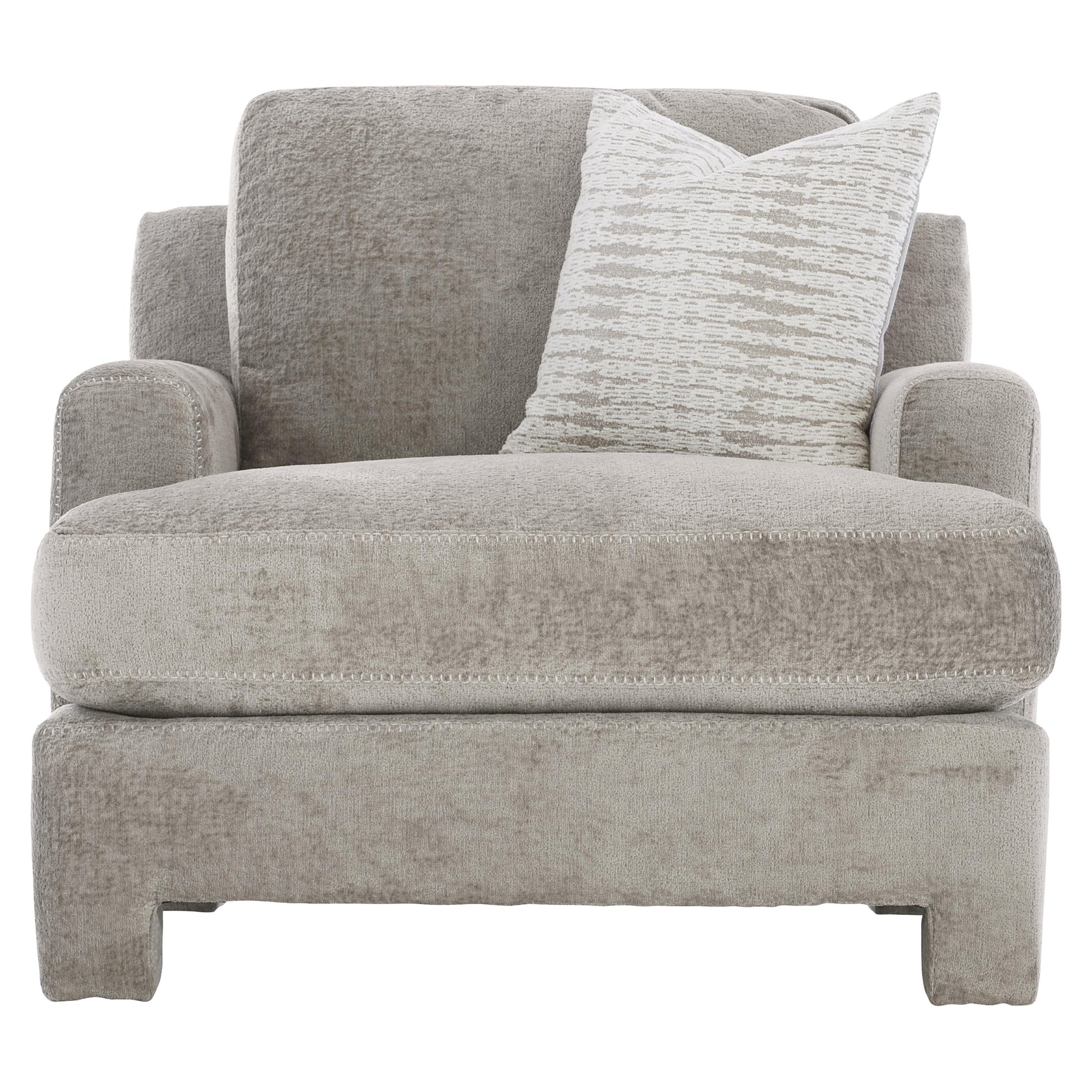 Mily Grey Fabric Chair - Ornate Home