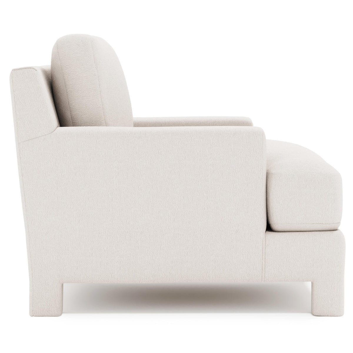 Mily Ivory Chair Without Pillows - Ornate Home