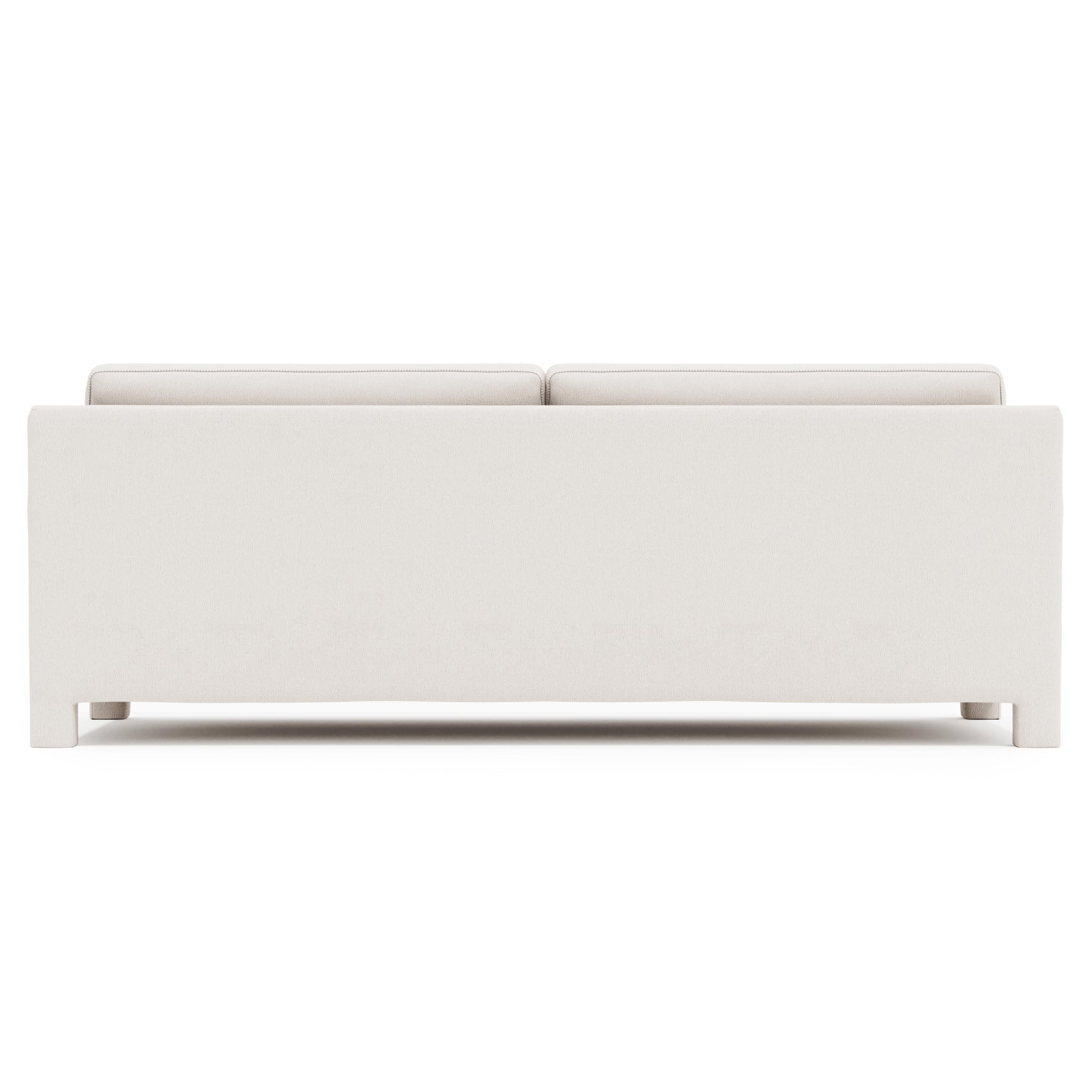 Mily Ivory Sofa Without Pillows - Ornate Home