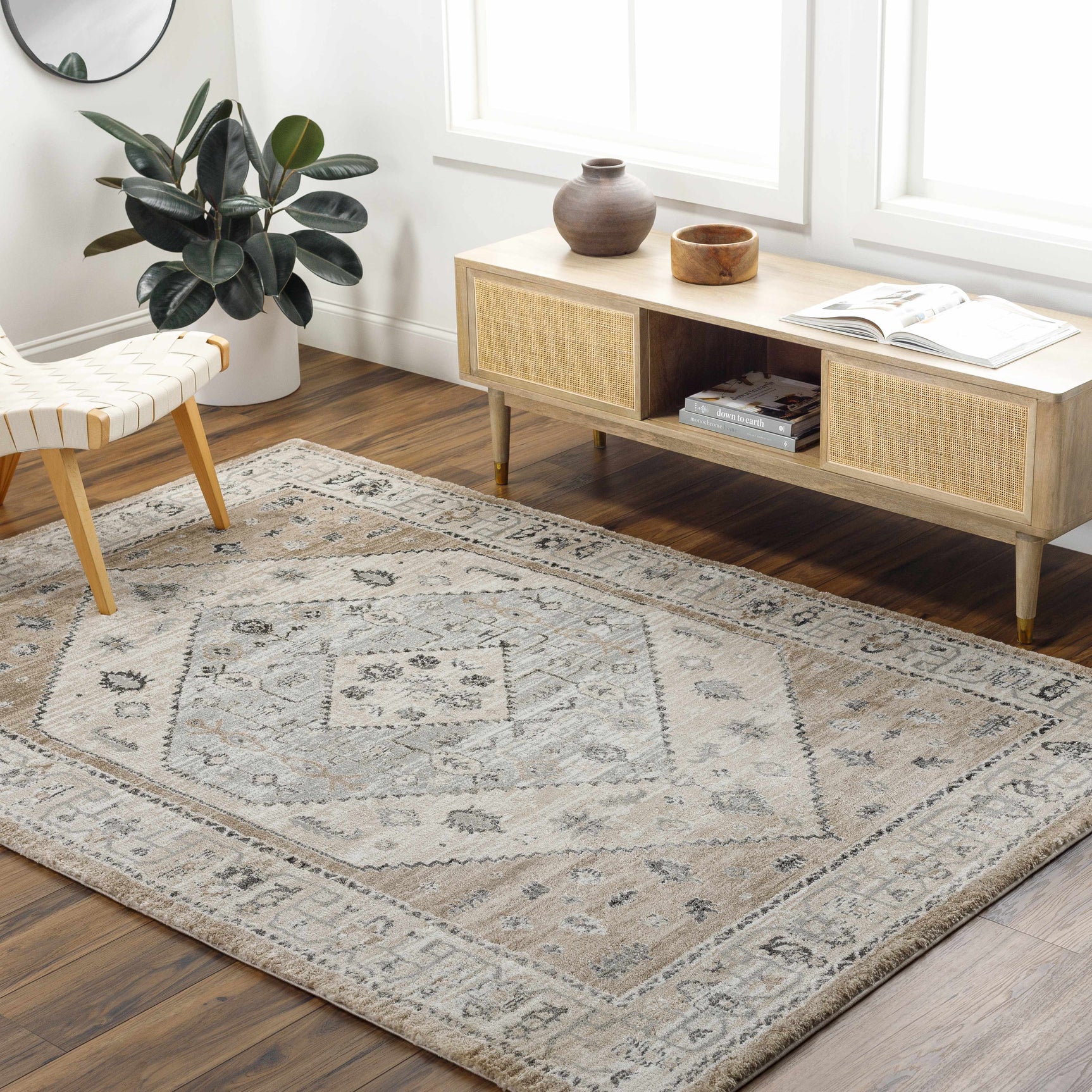 Minal Luxe Thick Area Rug - Ornate Home