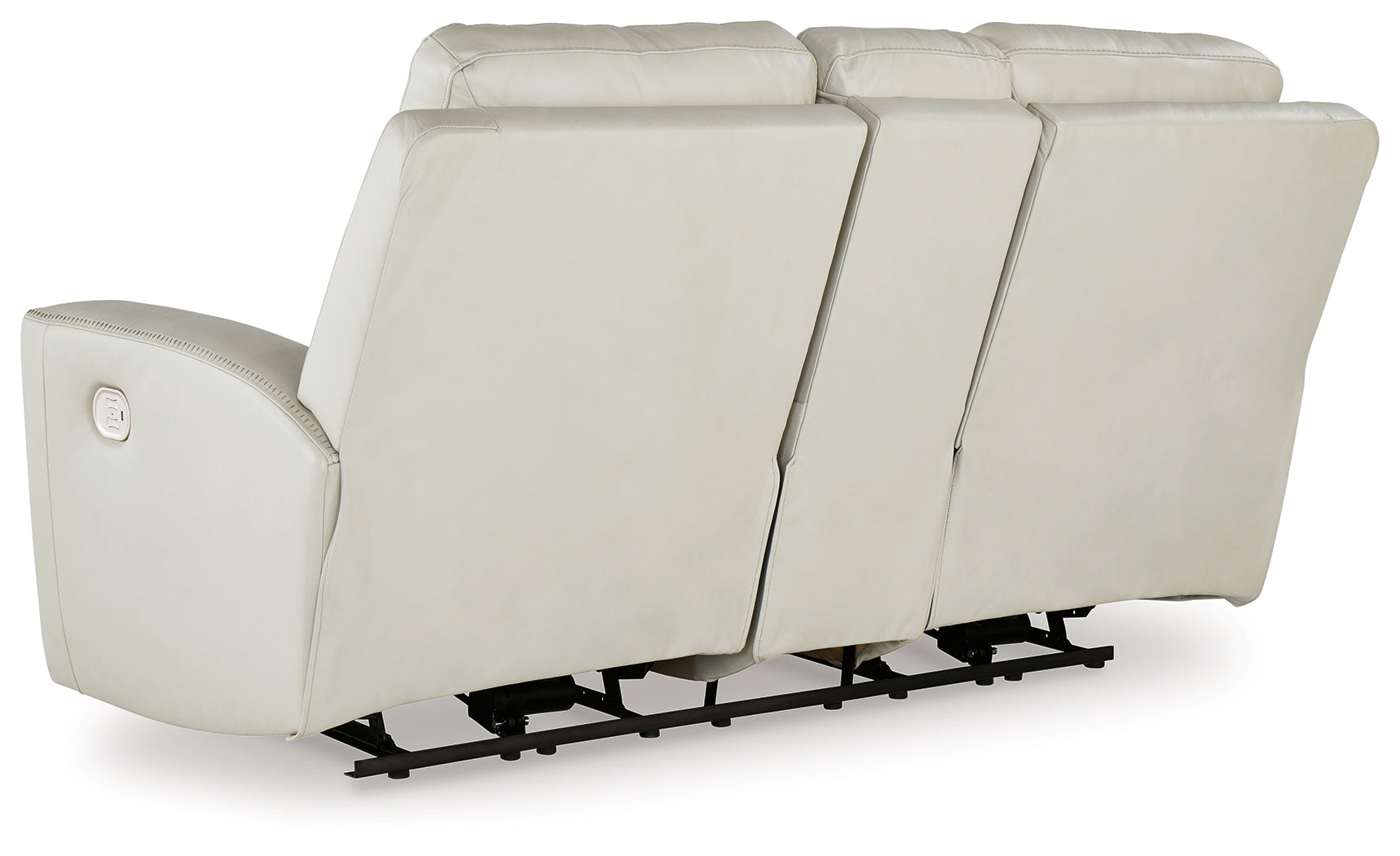 Mindanao Coconut Power Reclining Loveseat w/ Console - Ornate Home