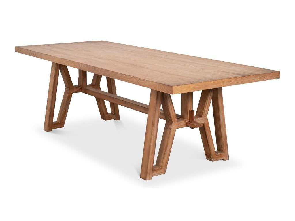 Miner's Camp Natural Dining Table - Ornate Home