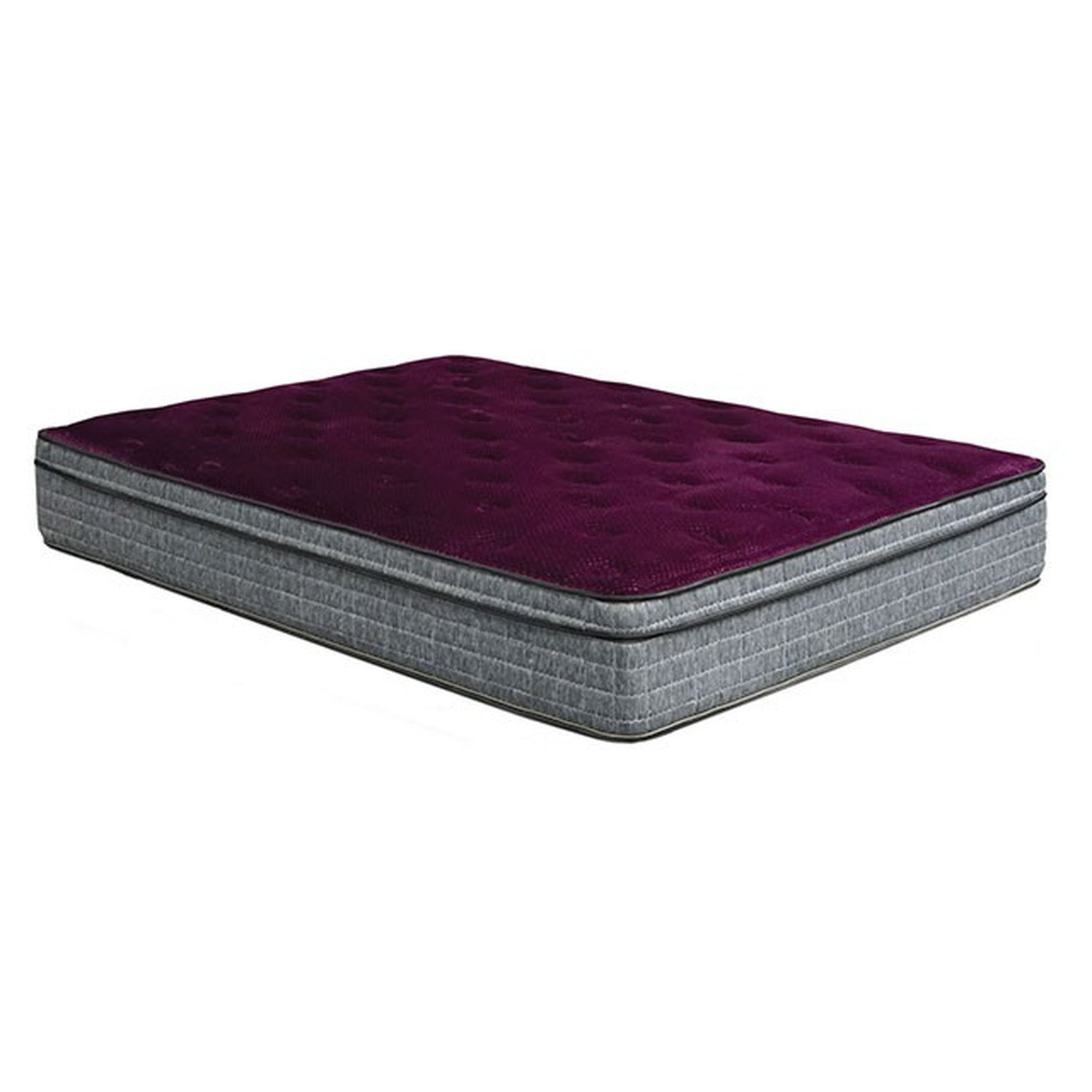 Minnetonka Gray/Purple Queen Mattress - Ornate Home
