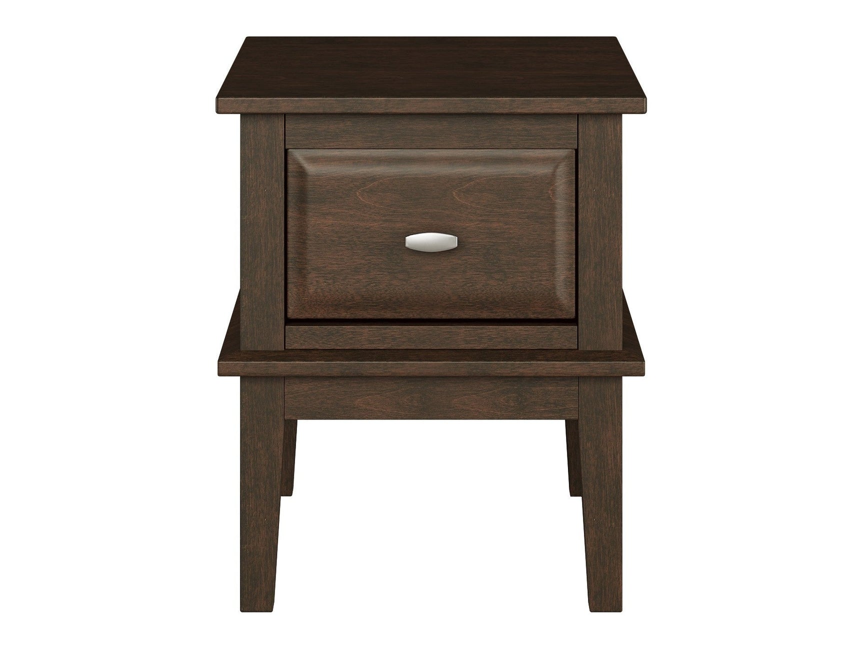 Minot Brown Cherry End Table - Ornate Home
