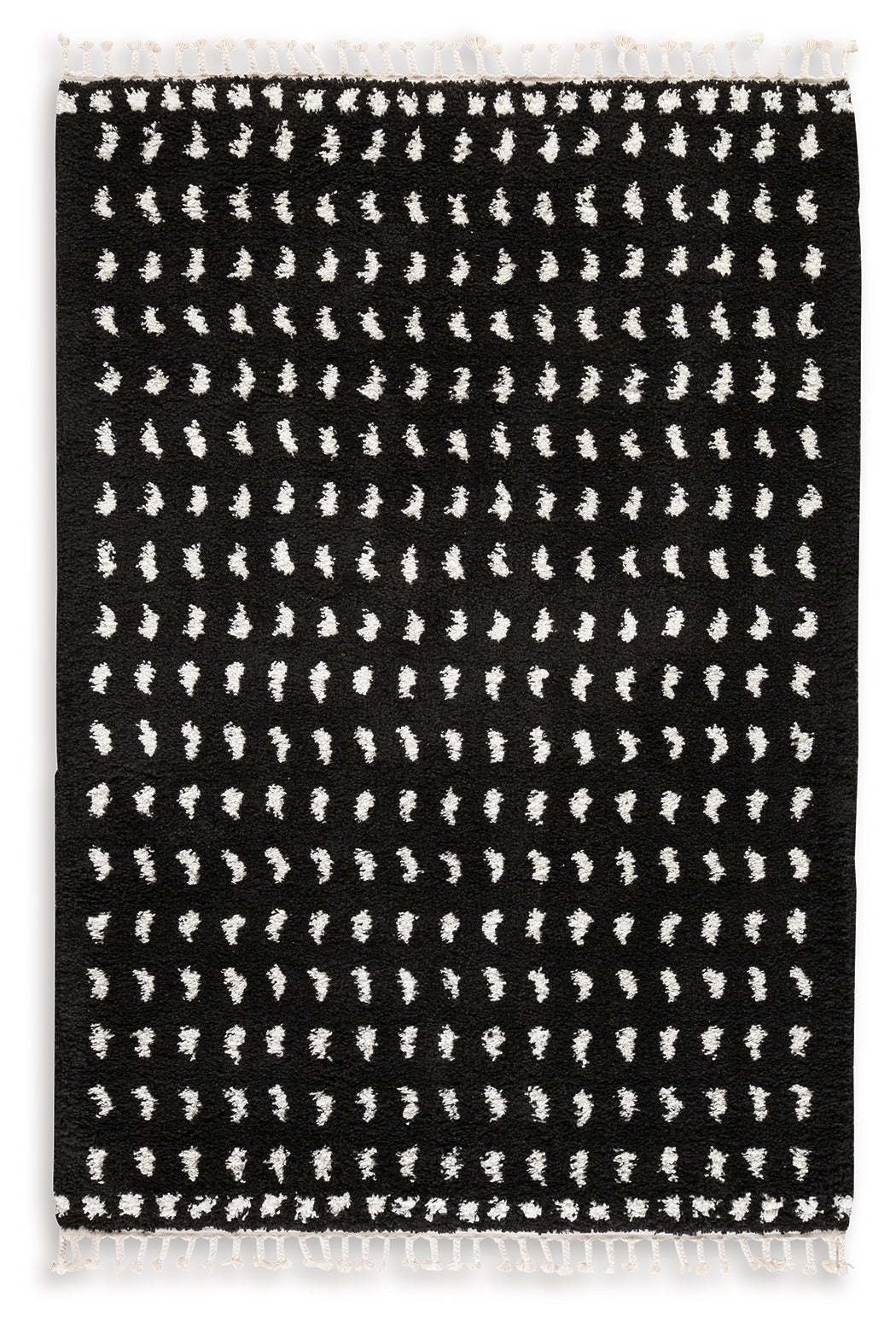 Minston Black/White 5 x 7 Rug (Online Special Price) - Ornate Home