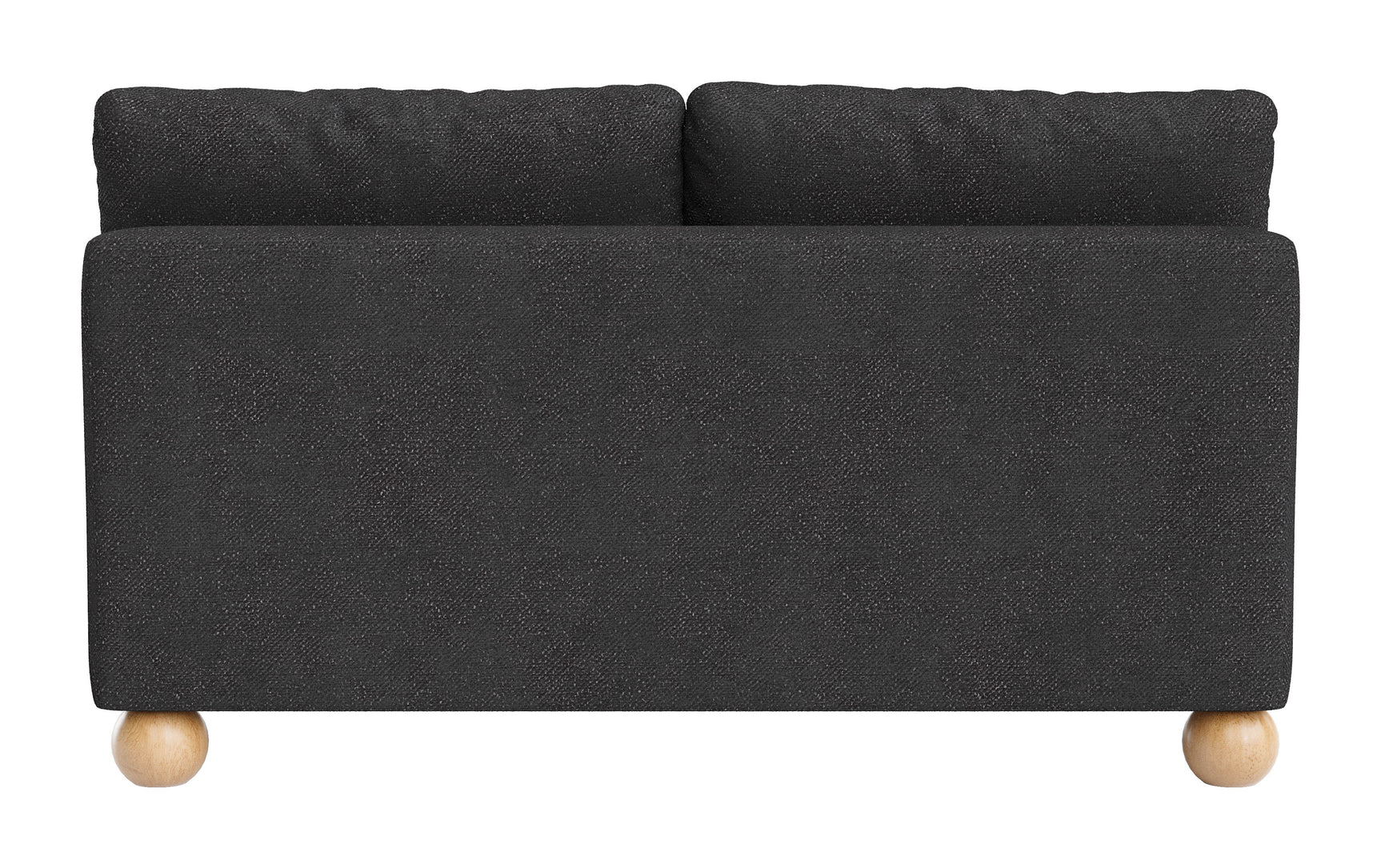 Minze Black Loveseat