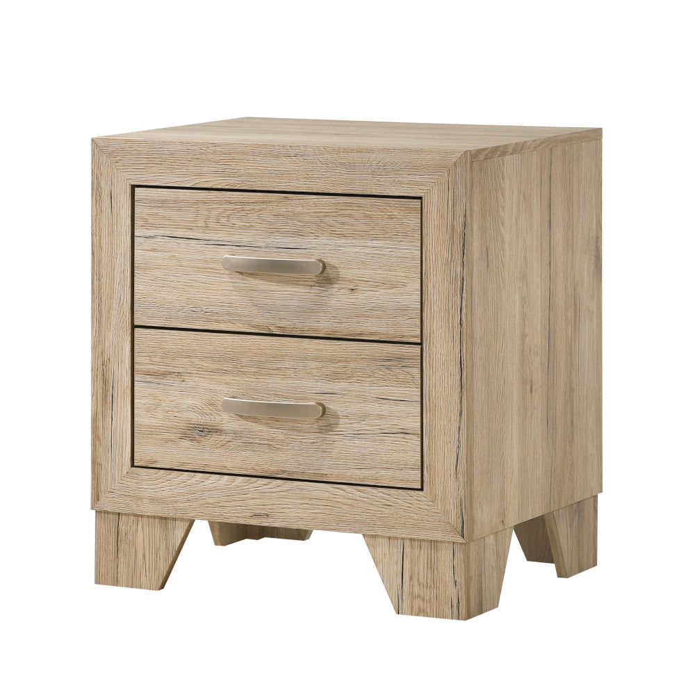 Miquell Natural Nightstand - Ornate Home