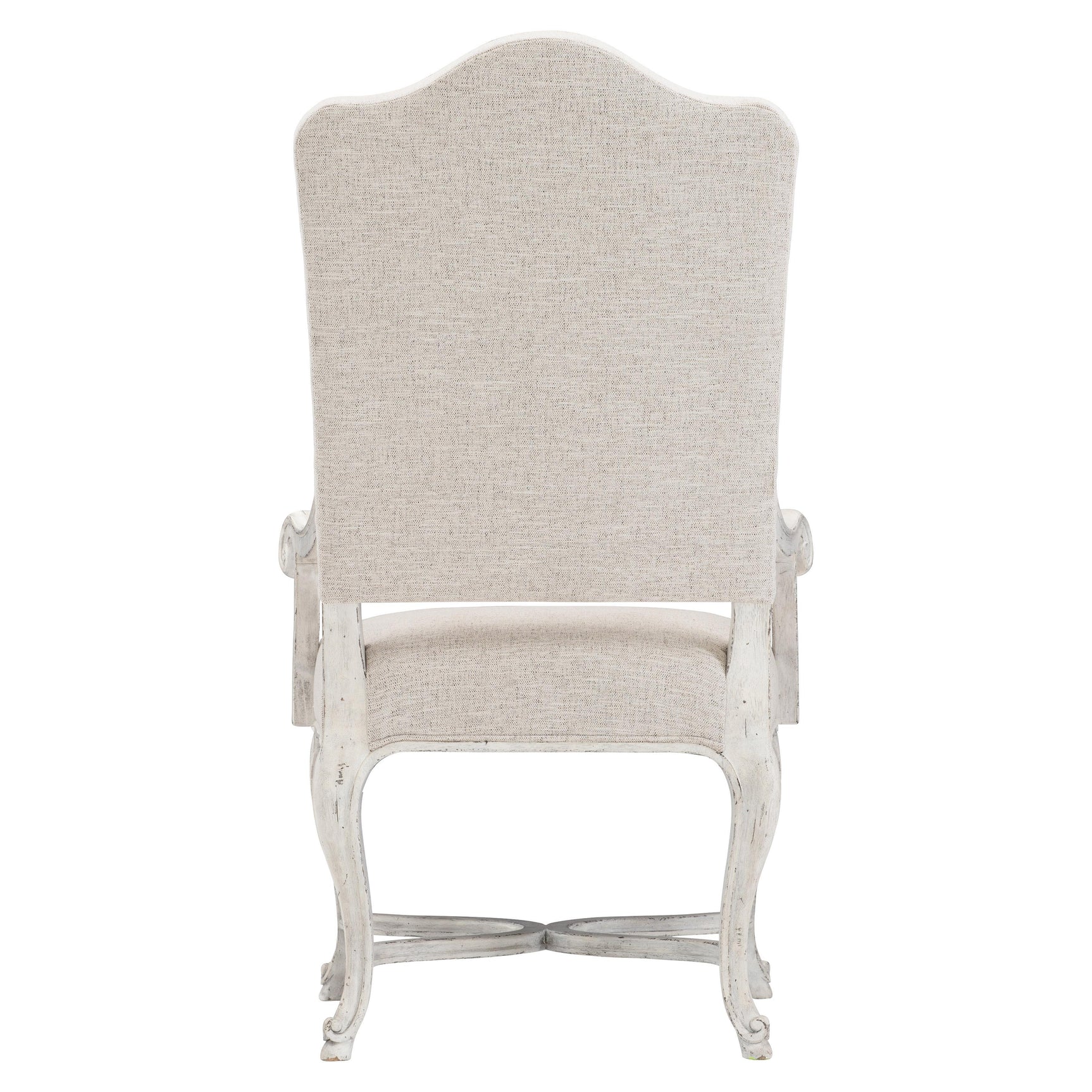 Mirabelle Cotton/Light Neutral Beige Arm Chair - Ornate Home