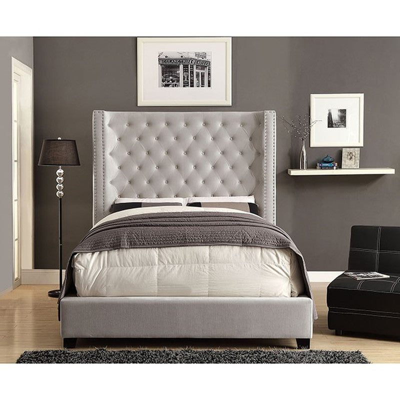 Mirabelle Ivory Queen Bed - Ornate Home