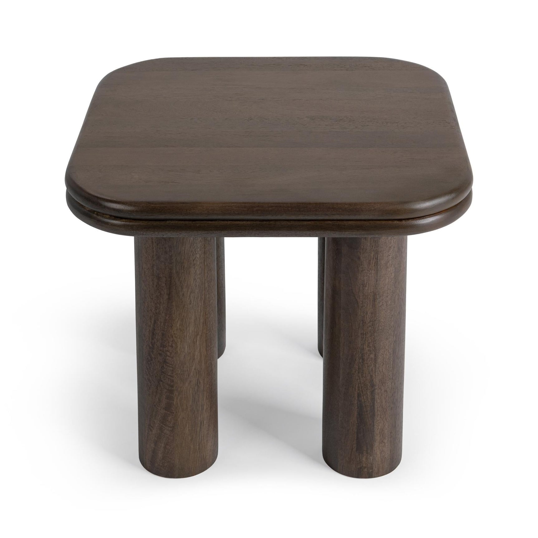 Miranda Cocoa Brown End Table - Ornate Home
