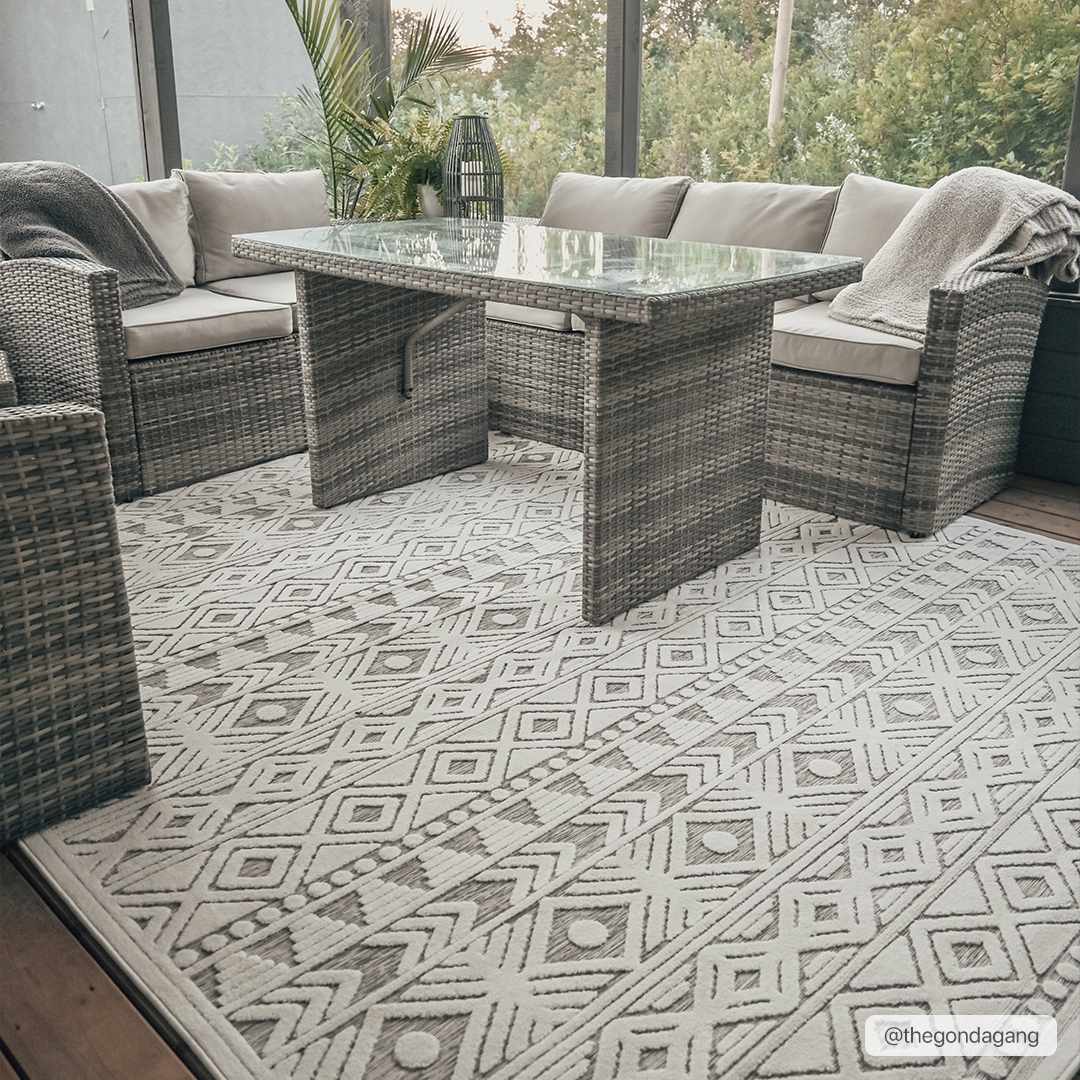 Mirani 3D Outdoor Area Rug - Clearance - Ornate Home