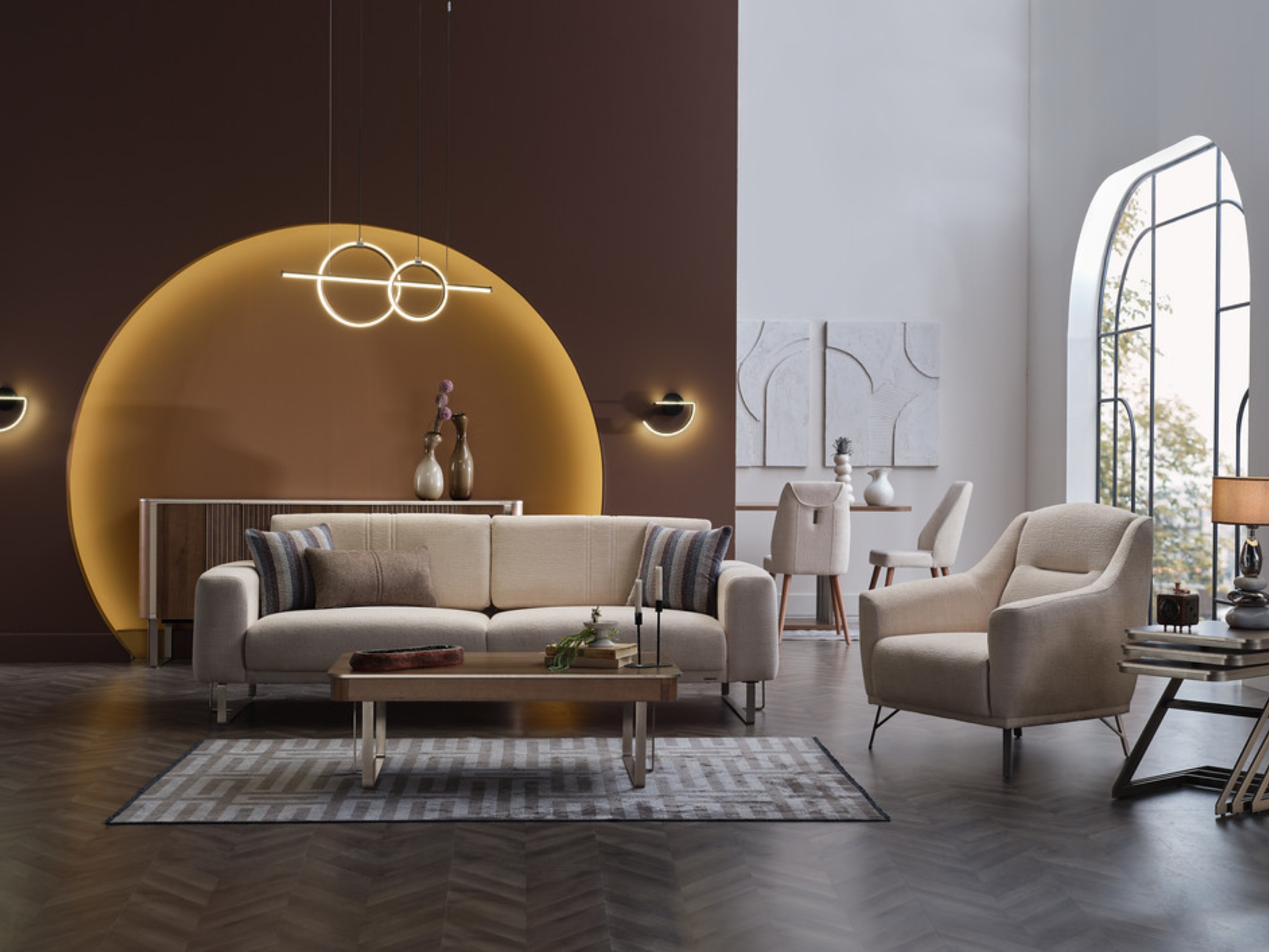 Mirante Living Room Set - Ornate Home