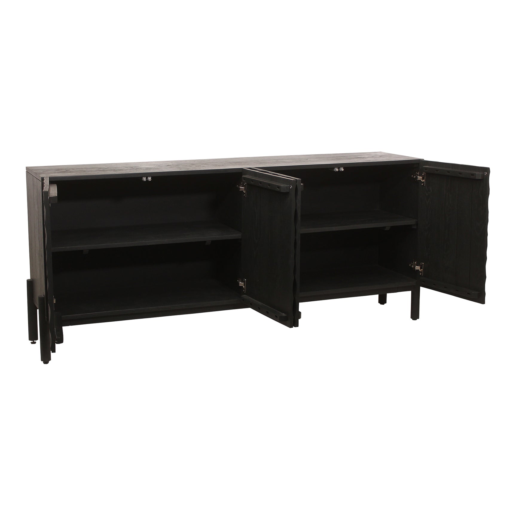 Misaki Black Sideboard - Ornate Home