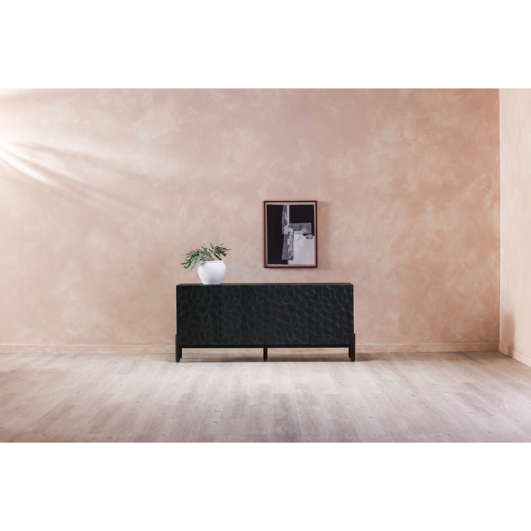 Misaki Black Sideboard - Ornate Home