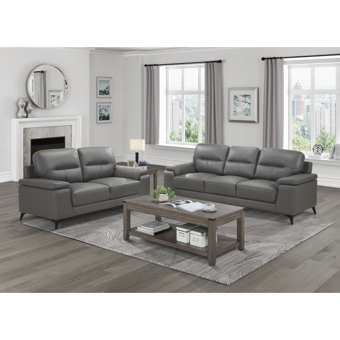 Mischa Dark Gray Sofa - Ornate Home