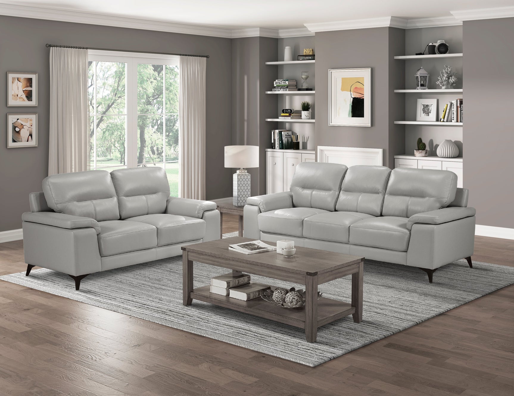 Mischa Gray Sofa - Ornate Home
