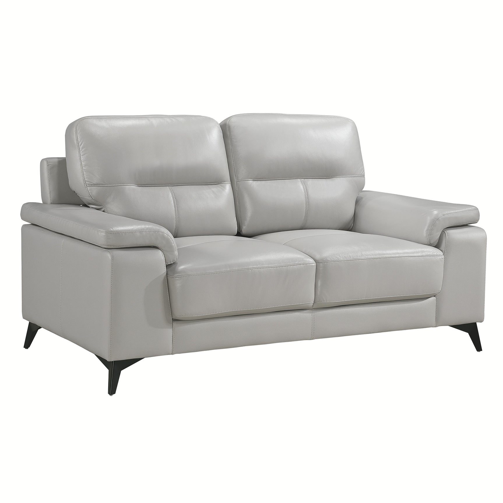 Mischa Silver Gray Sofa & Loveseat - Ornate Home