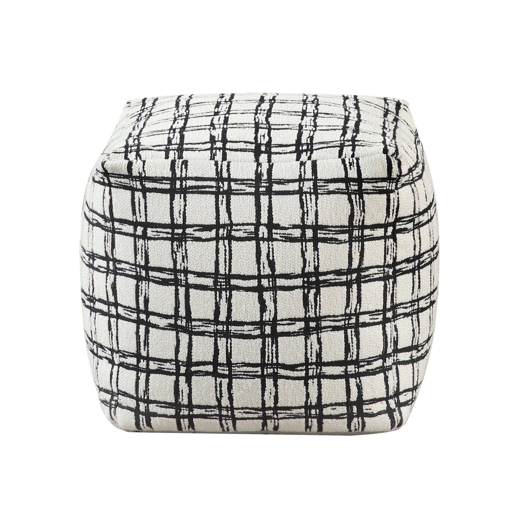 Misty Multi-color Pouf - Ornate Home