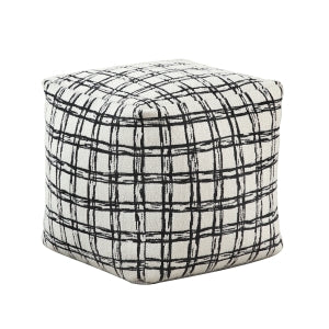 Misty Multi-color Pouf - Ornate Home