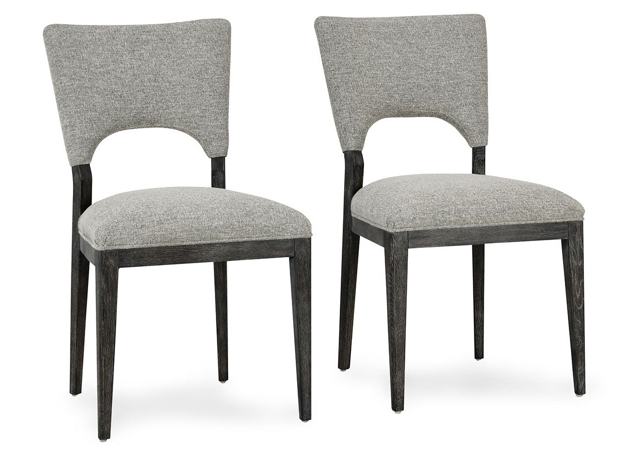 Mitchel Gray Upholstered Dining Chair (Set of 2) - Ornate Home