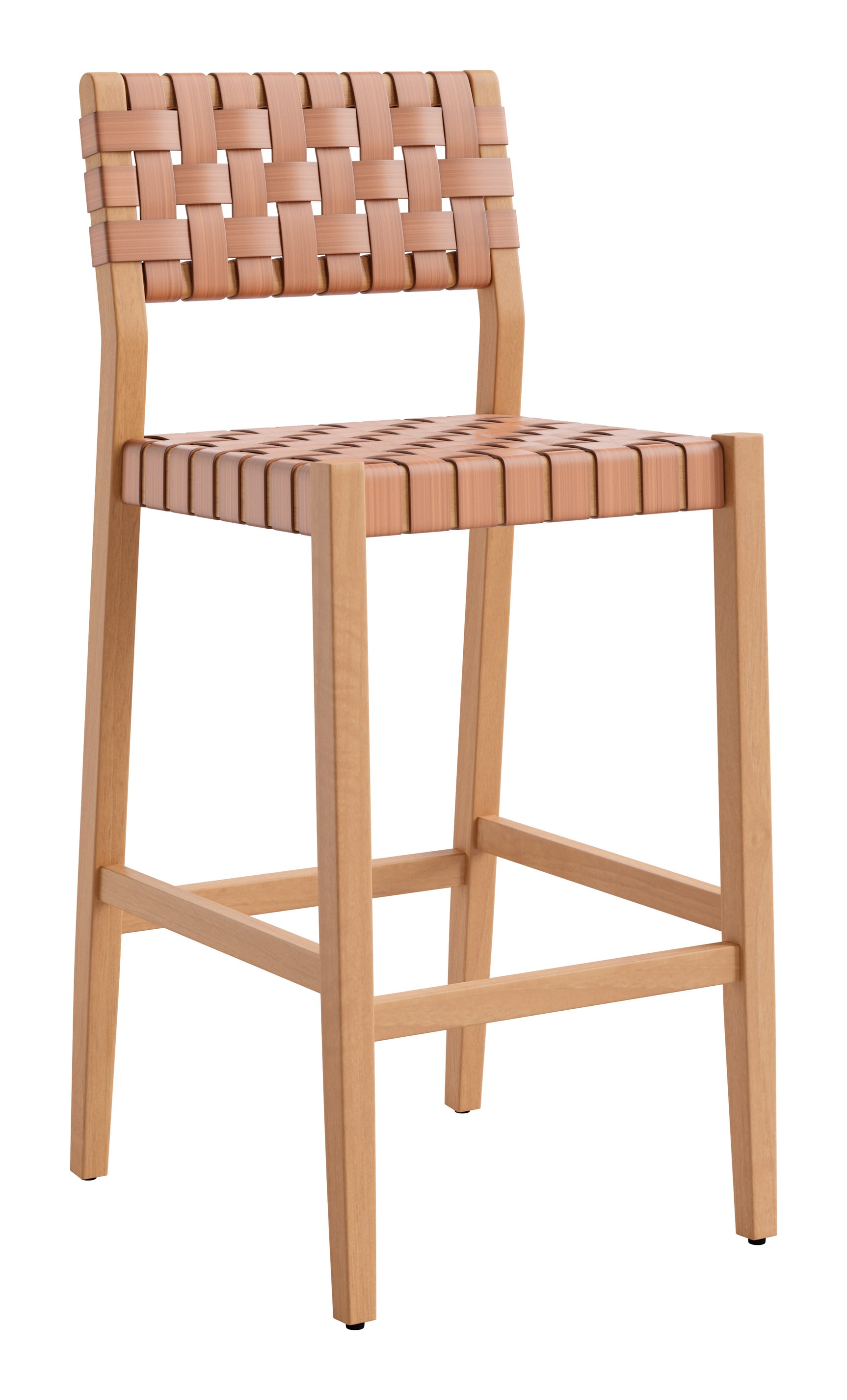 Mizuya Brown Barstool - Ornate Home