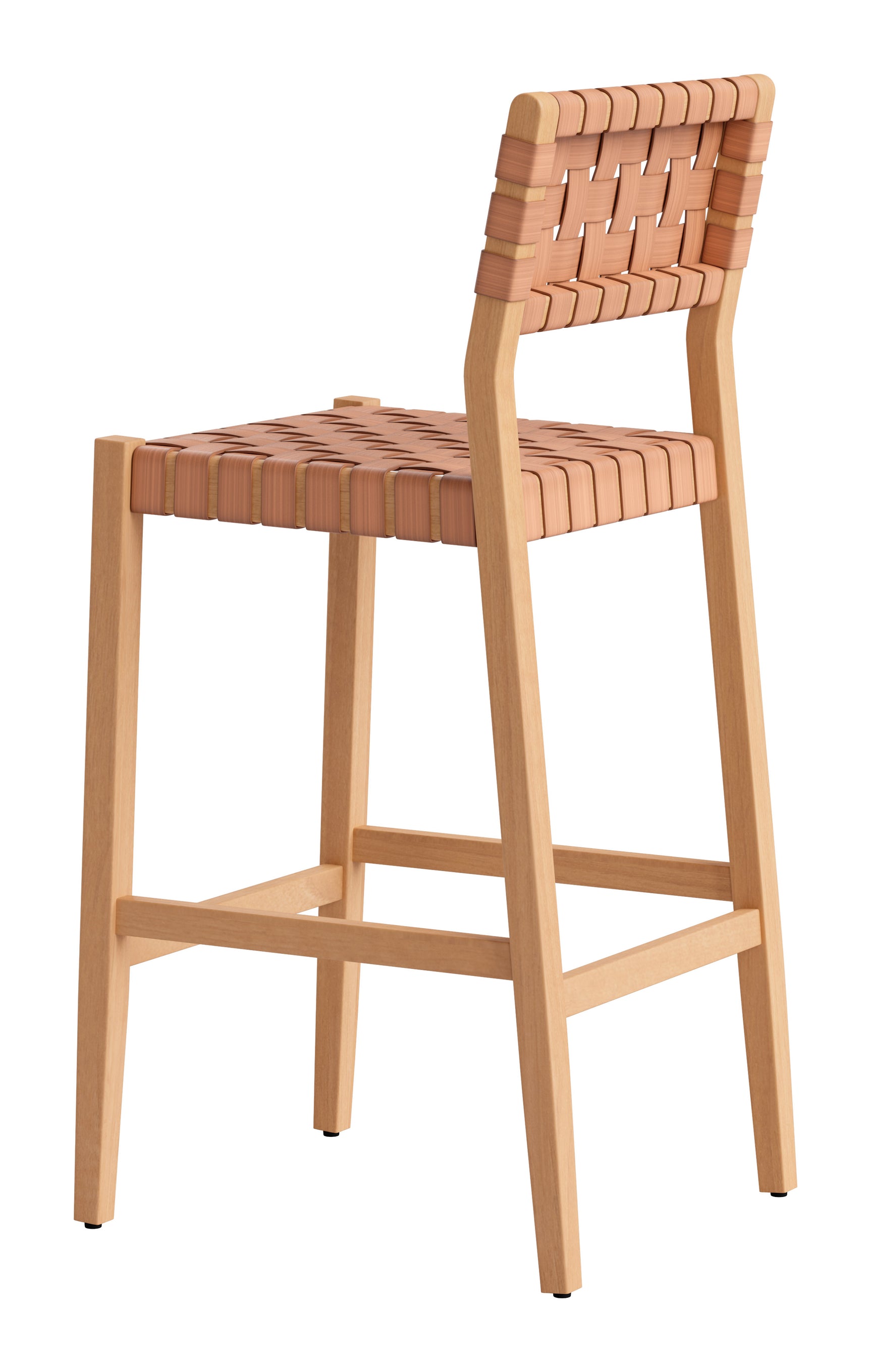 Mizuya Brown Barstool - Ornate Home