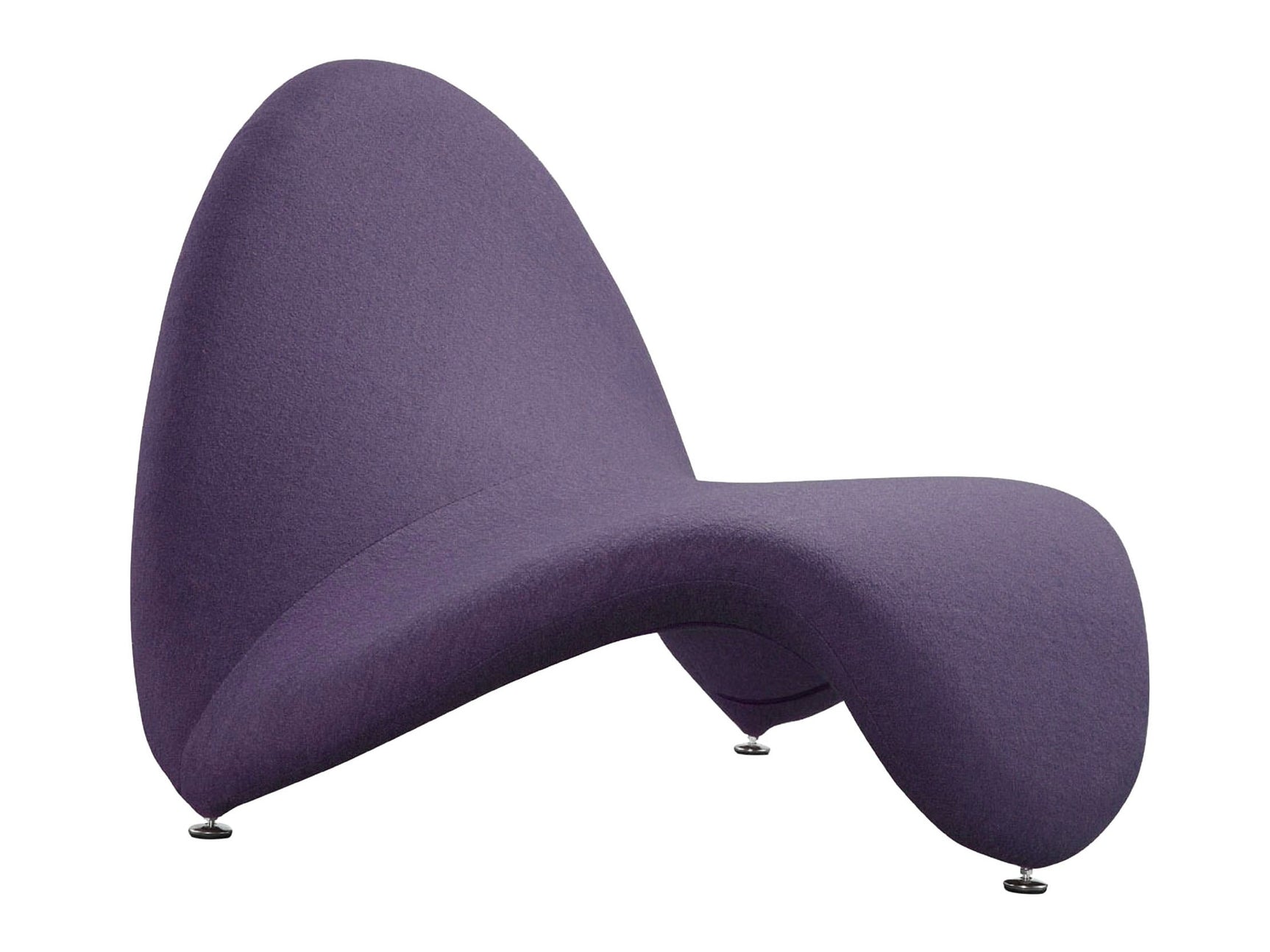 MoMa Accent Chair in Purple - Ornate Home