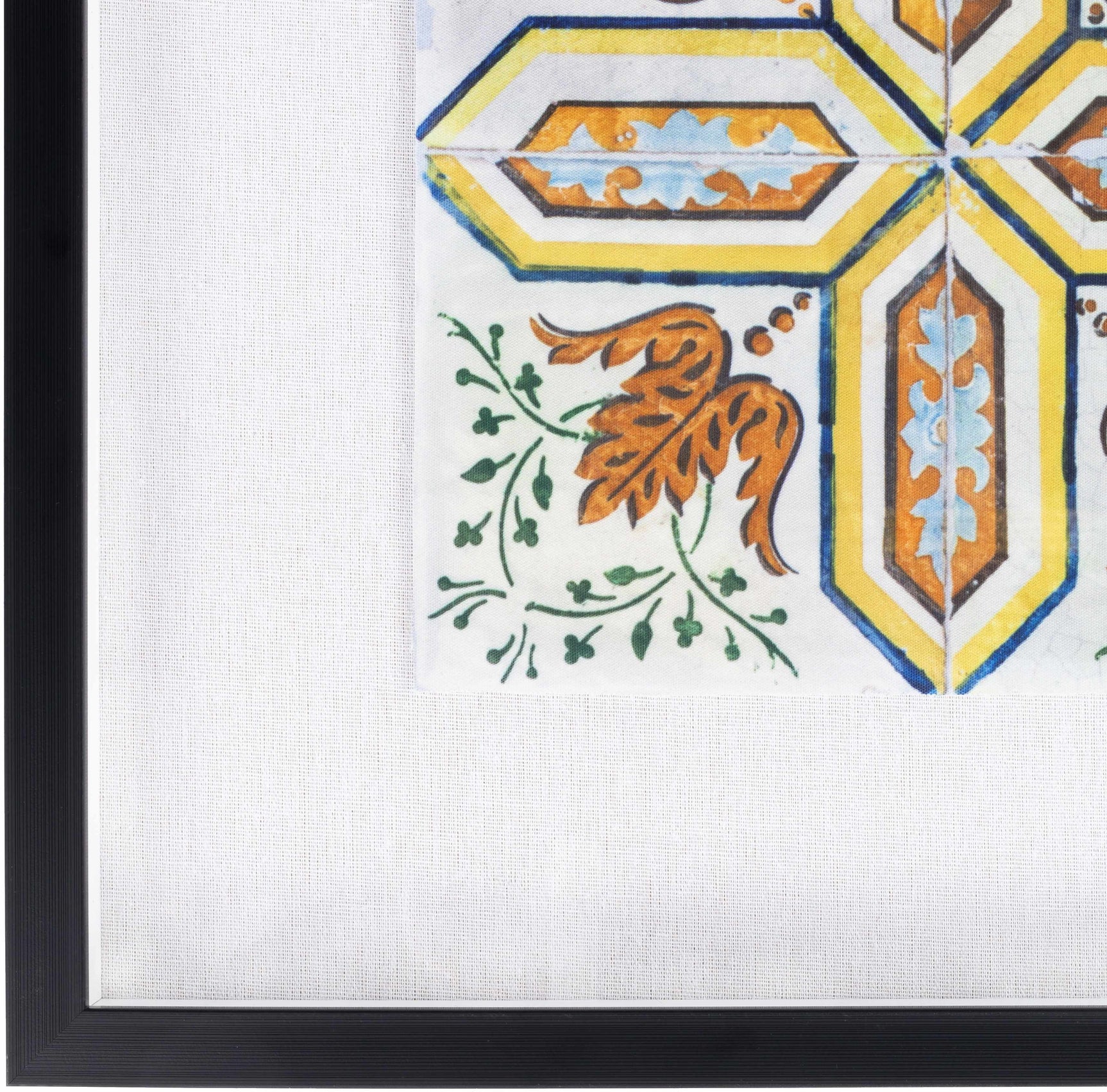 Mobo Black Frame Wall Art - Ornate Home