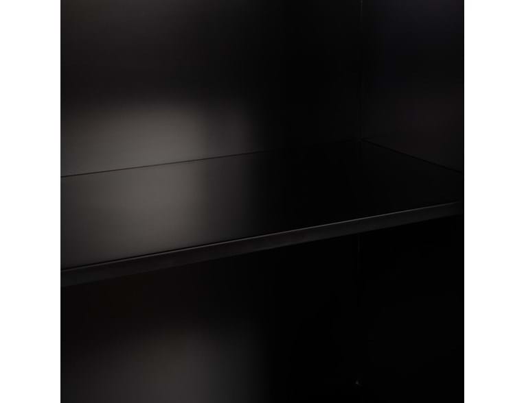 Moca Black Tall Cabinet - Ornate Home