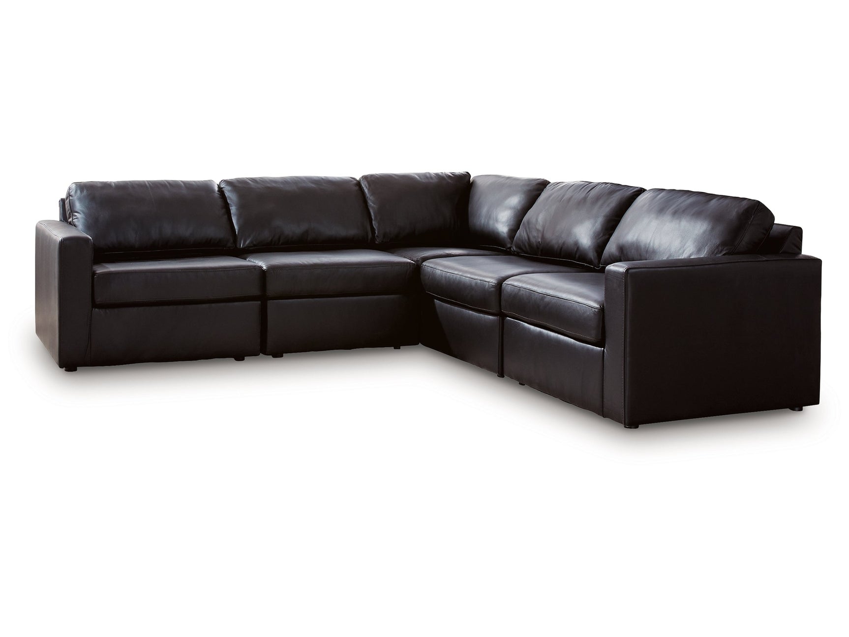 ModMax II Black 5-Piece Sectional - Ornate Home