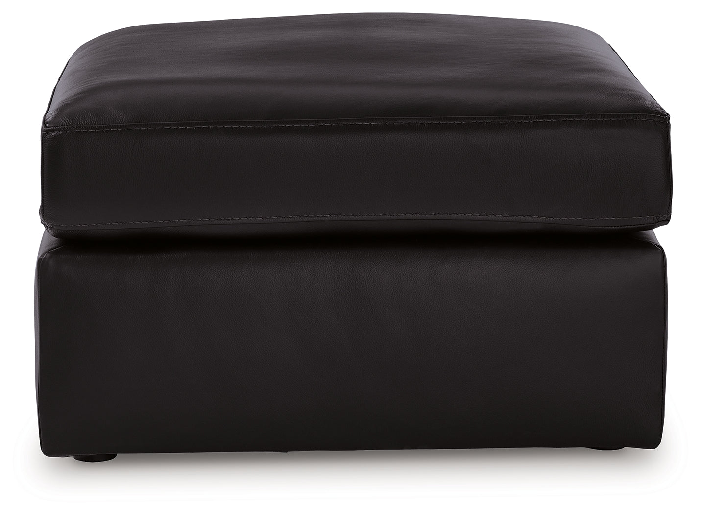 ModMax II Black Oversized Accent Ottoman - Ornate Home
