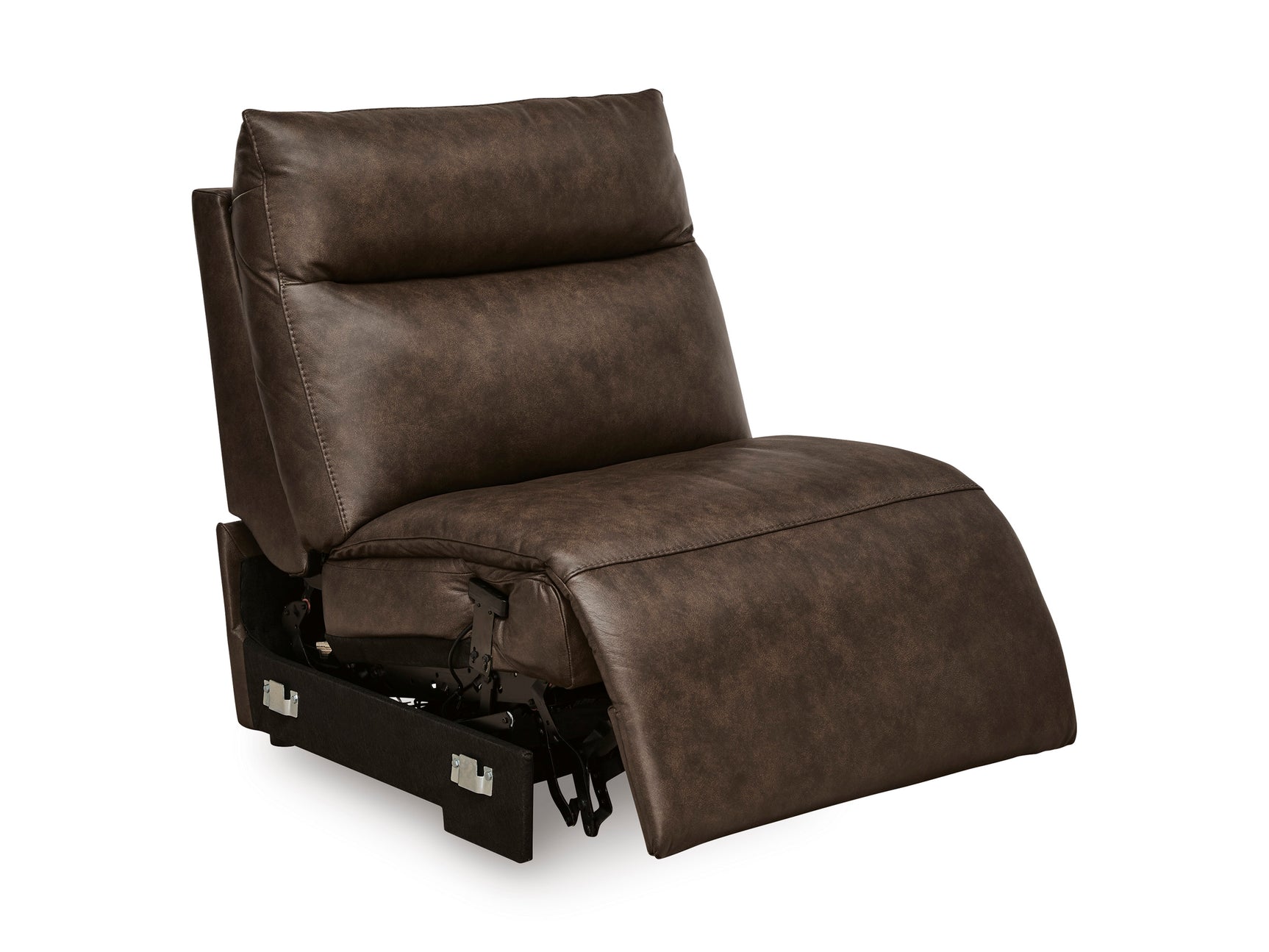 ModZ Chocolate 5-Pc Power Reclining Sectional - Ornate Home