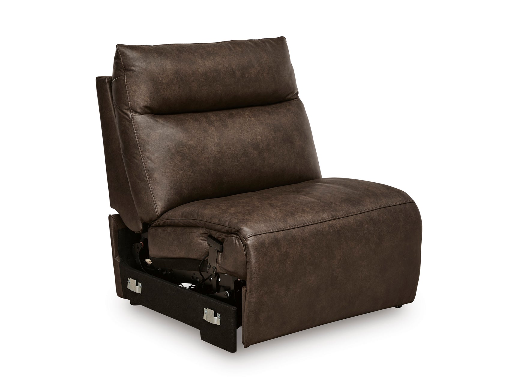 ModZ Chocolate 5-Pc Power Reclining Sectional - Ornate Home