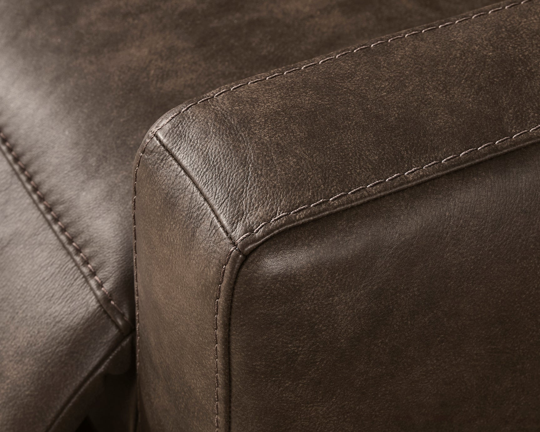 ModZ Chocolate 7-Piece Power Reclining Sectional w/ Audio Consoles - Ornate Home