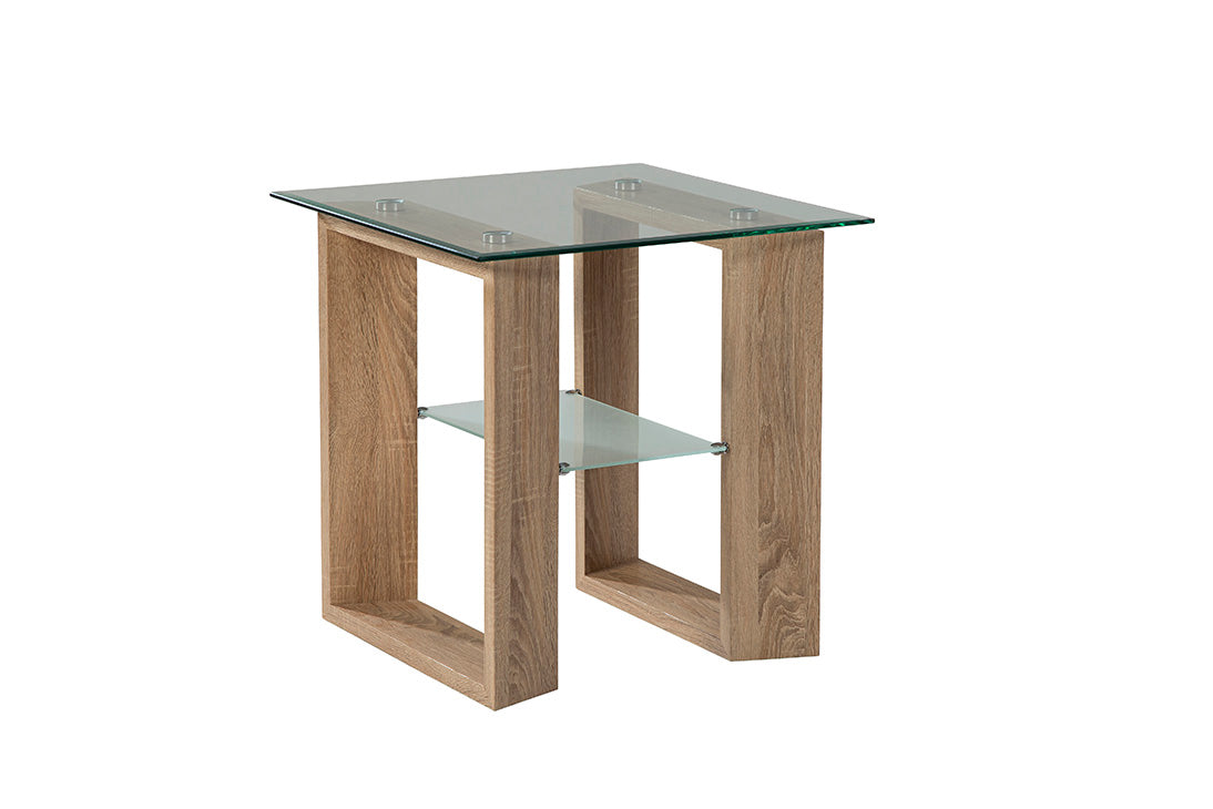 Modena Beech End Table - Ornate Home
