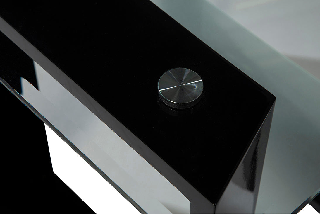 Modena Black End Table - Ornate Home