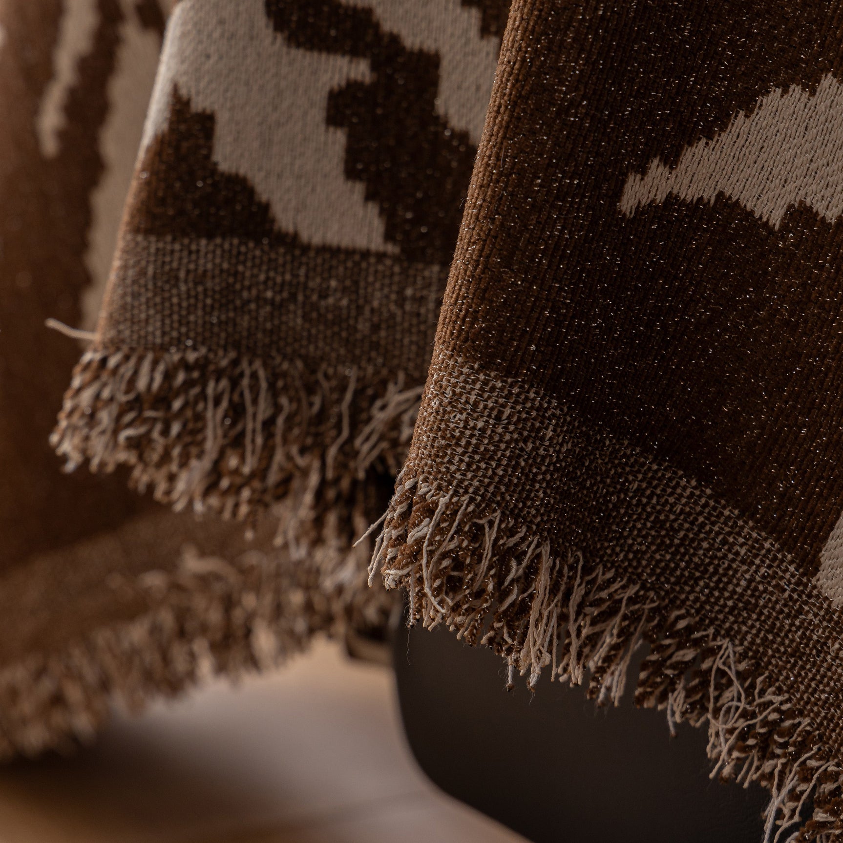 Modern Couch Covers for Couches Large Decorative Throw Blanket with Tassels for Couch - Ornate Home