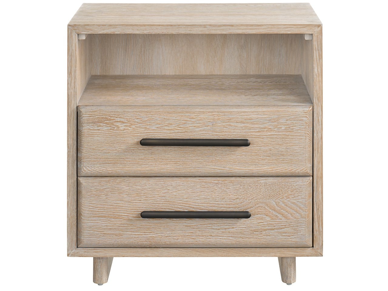 Modern Desert Open Storage Nightstand - Ornate Home