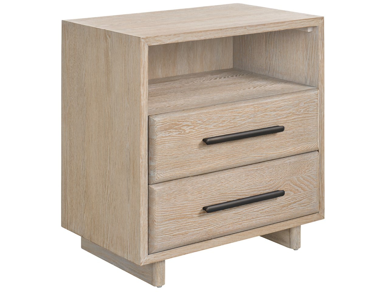 Modern Desert Open Storage Nightstand - Ornate Home