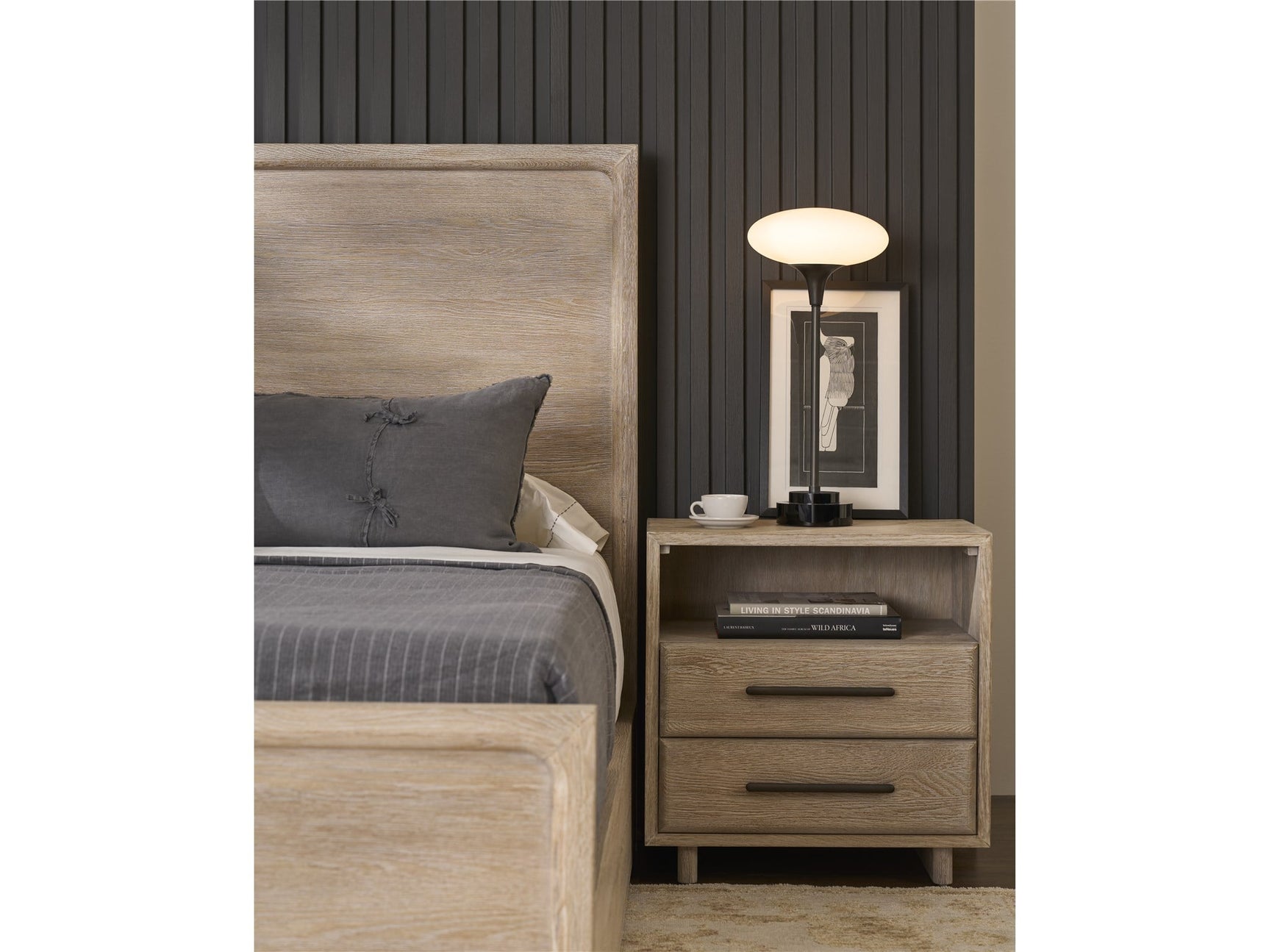 Modern Desert Queen Panel Bed - Ornate Home