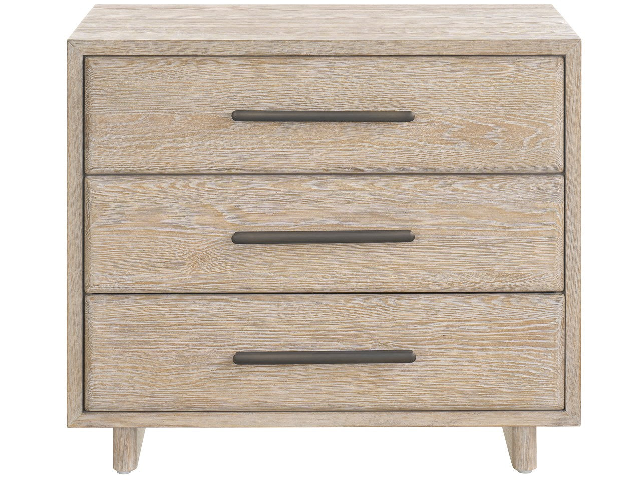 Modern Desert Three Drawer Nightstand - Ornate Home