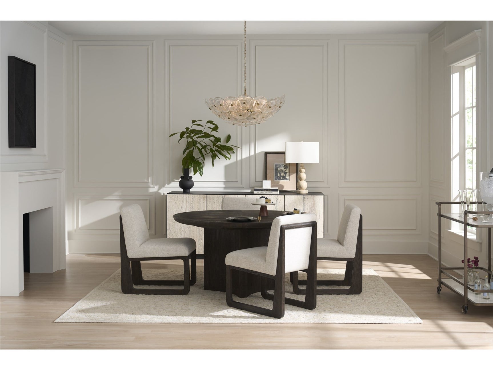 Modern Sable Side Chair (Set of 2) - Ornate Home