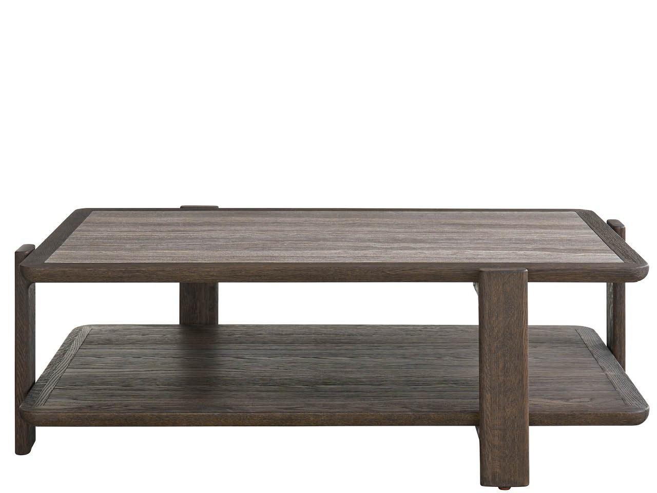 Modern Sable/Stone Cocktail Table - Ornate Home