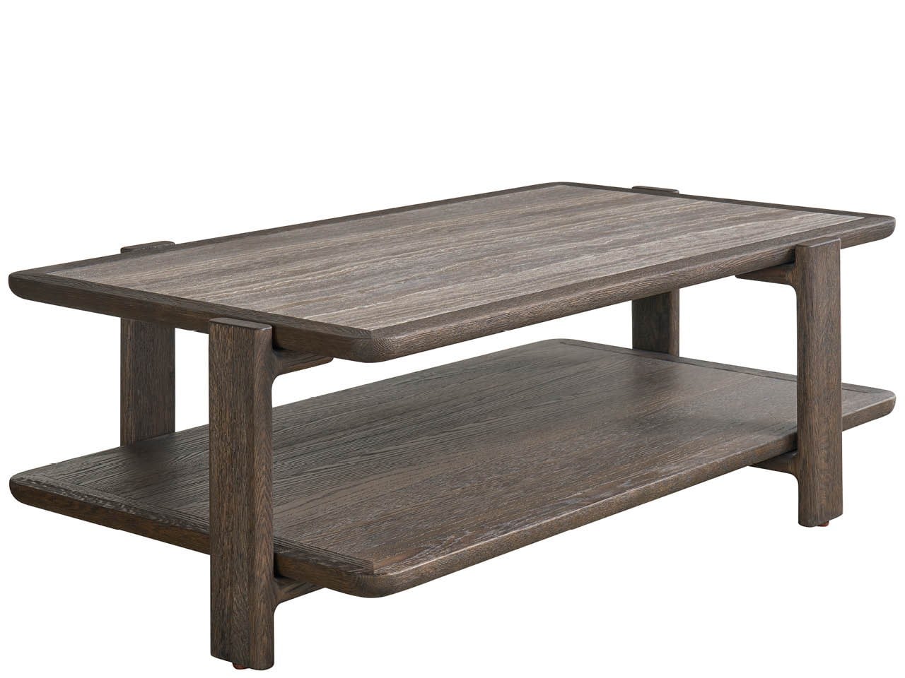 Modern Sable/Stone Cocktail Table - Ornate Home